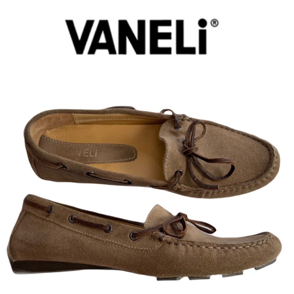Vaneli Suede Driving Loafers